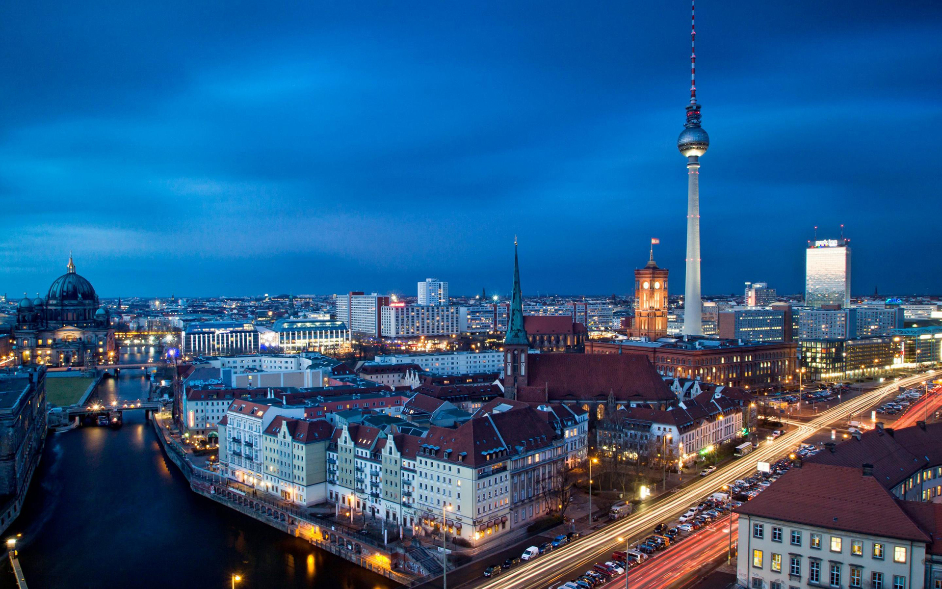 berlin by night